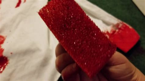 how to make fake blood to put on clothing